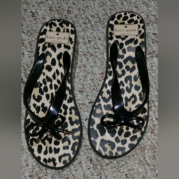 Kate Spade platform wedge sandals - Picture 6 of 8